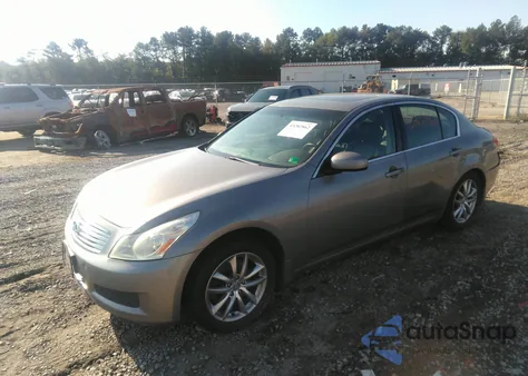 2007 Infiniti G35 из США, поврежденный, VIN JNKBV61F07M822914